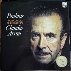 BRAHMS PIANO SONATA NO.3, SCHERZO CLAUDIO ARRAU - LP 2.EL