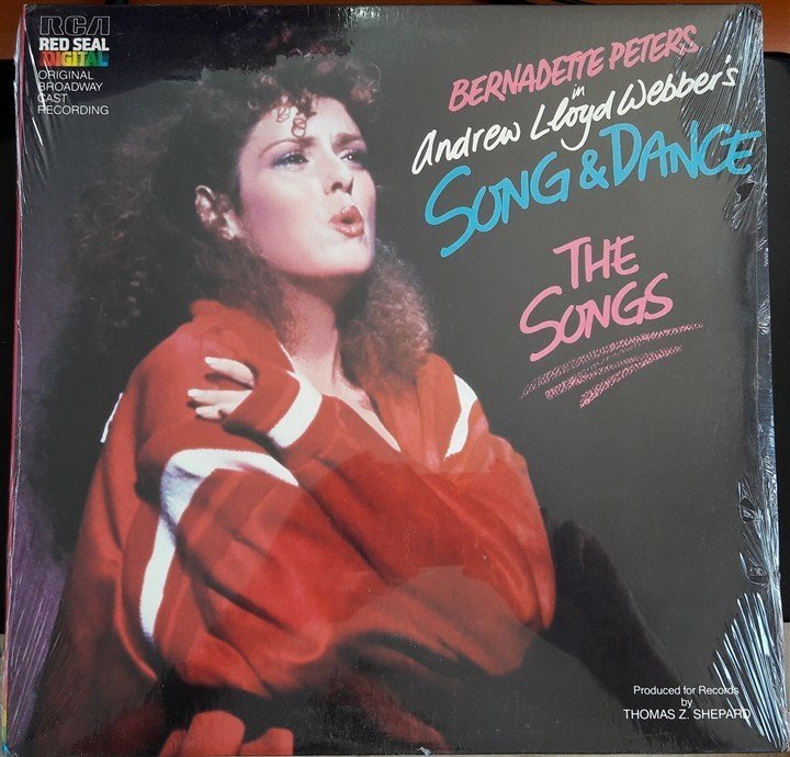 BERNADETTE PETERS IN ANDREW LLOYD WEBBER'S SONG & DANCE - THE SONGS (1985) - SIFIR PLAK