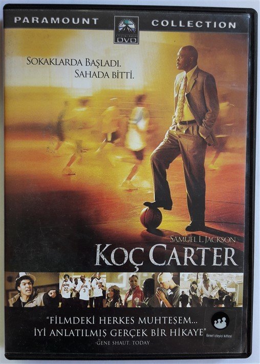 KOÇ CARTER - COACH CARTER - SAMUEL L. JACKSON - DVD 2.EL