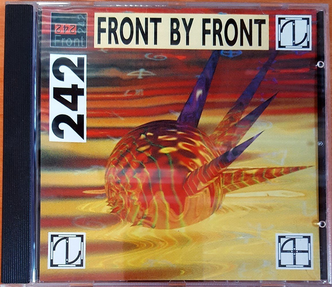 FRONT 242 - FRONT BY FRONT (1992) REMASTERED RED RHINO EUROPE CD 2.EL