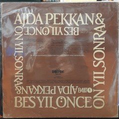 AJDA PEKKAN & BEŞ YIL ÖNCE ON YIL SONRA - PLAK 2.EL