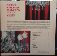 GREAT STRAUSS WALTZES - WERNER MÜLLER - PLAK 2.EL LONDON PHASE 4 STEREO