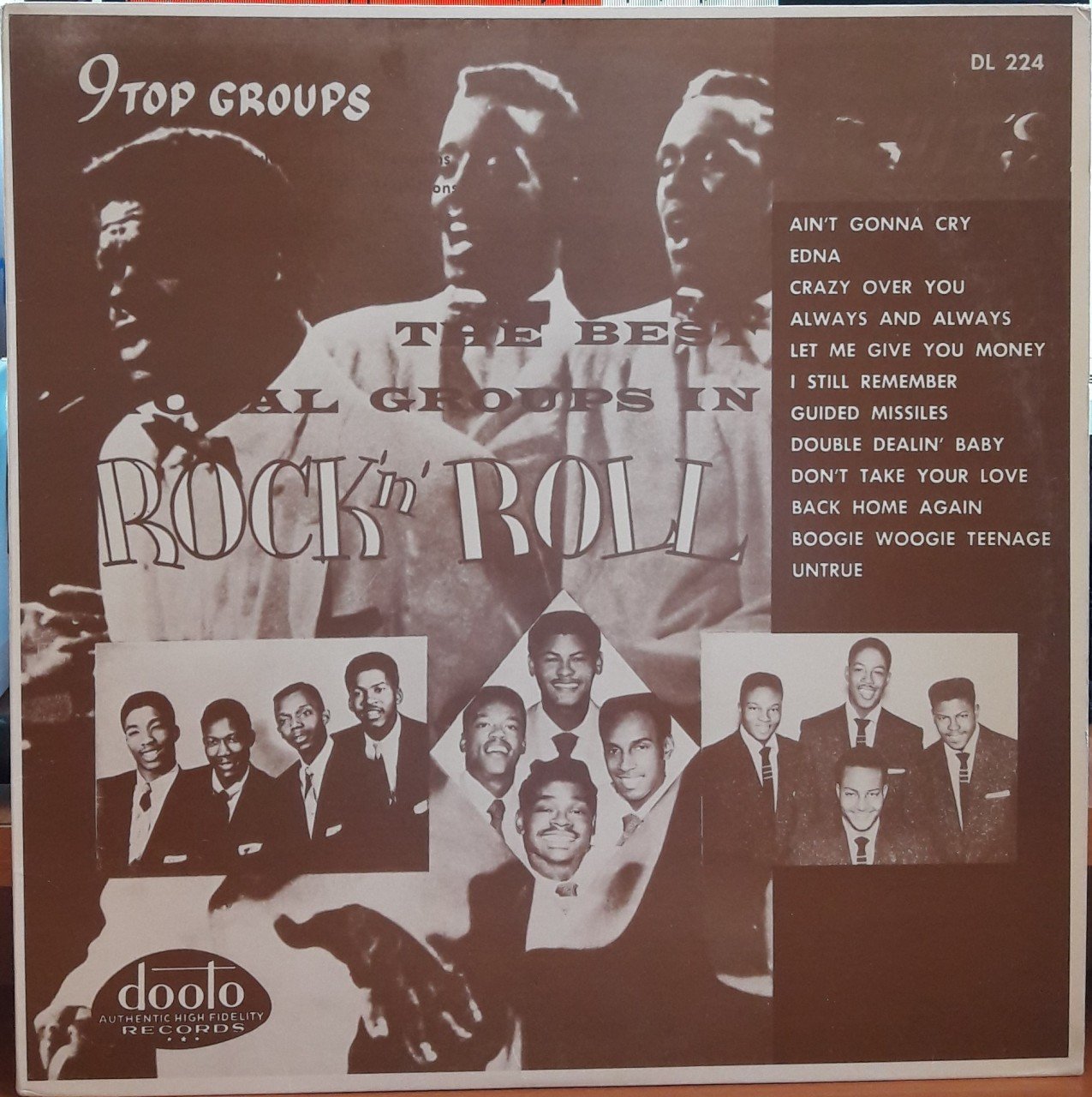 THE BEST VOCAL GROUPS IN ROCK 'N' ROLL - PLAK 2.EL