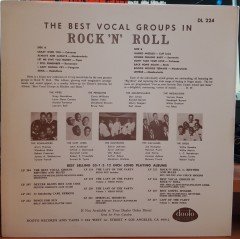 THE BEST VOCAL GROUPS IN ROCK 'N' ROLL - PLAK 2.EL