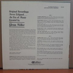 THE ORIGINAL RECORDINGS BY GLENN MILLER AND HIS ORCHESTRA (1964) - PLAK 2.EL