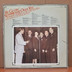 TOMMY DORSEY & HIS ORCHESTRA WITH VOCALS BY FRANK SINATRA - I'M GETTIN' SENTIMENTAL OVER YOU (1972) - 2LP 2.EL PLAK