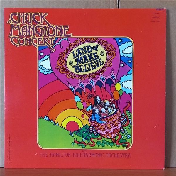 CHUCK MANGIONE – LAND OF MAKE BELIEVE... A CHUCK MANGIONE CONCERT (1973) - LP 2.EL PLAK