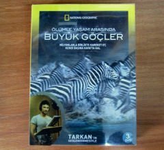 BÜYÜK GÖÇLER - Seslendirme TARKAN N.G. 3DVD 2.EL