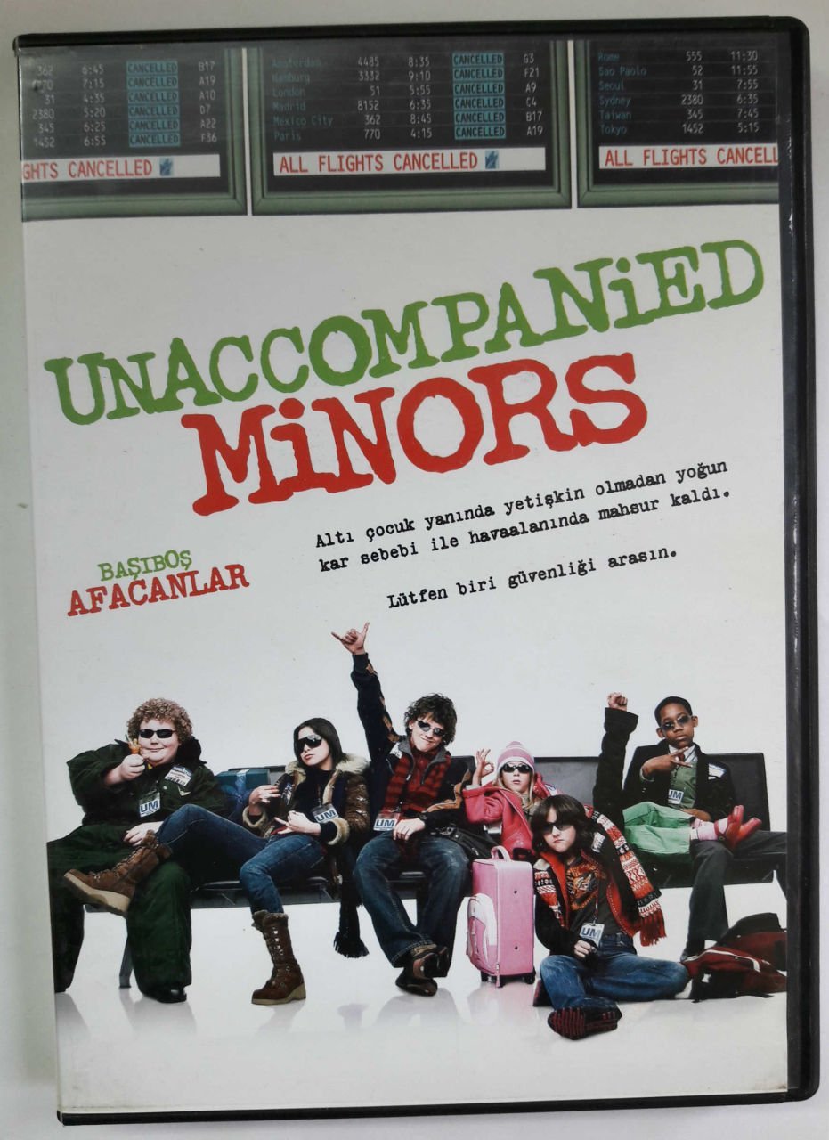 UNACCOMPANIED MINORS - BAŞIBOŞ AFACANLAR - DVD 2.EL