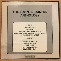 LOVIN' SPOONFUL -  ANTHOLOGY (1983) 2.EL PLAK