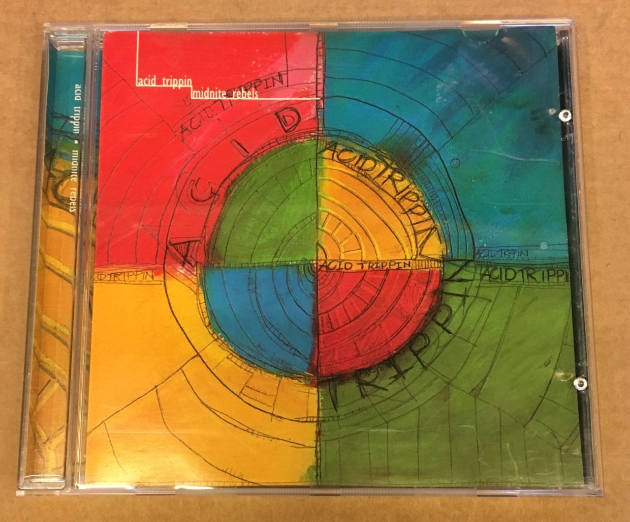 ACID TRIPPIN - MIDNITE REBEL CD 2.EL ALİ PERRET YAHYA DAI SARP MADEN