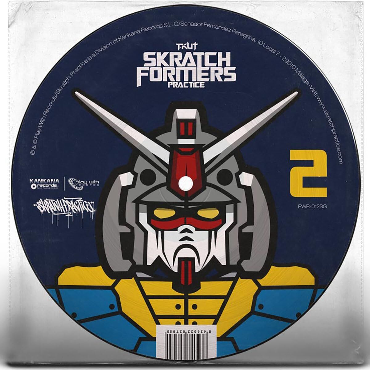 DJ T-KUT – SKRATCH FORMERS 2  (2023) - 7'' 45RPM (45LIK) SINGLE / 2026 PICTURE DISC EDITION SCRATCH PLAĞI SIFIR PLAK