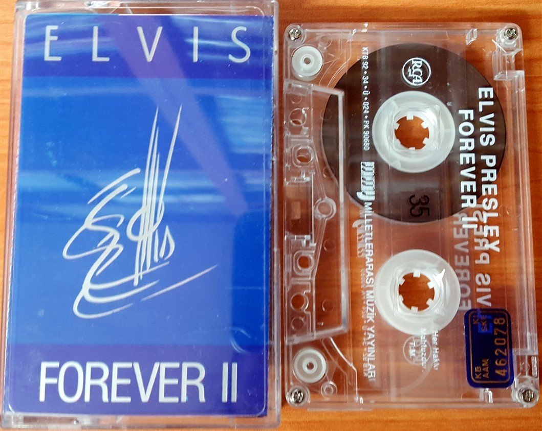 ELVIS PRESLEY - FOREVER II (1992) MMY CASSETTE MADE IN TURKEY ''USED''