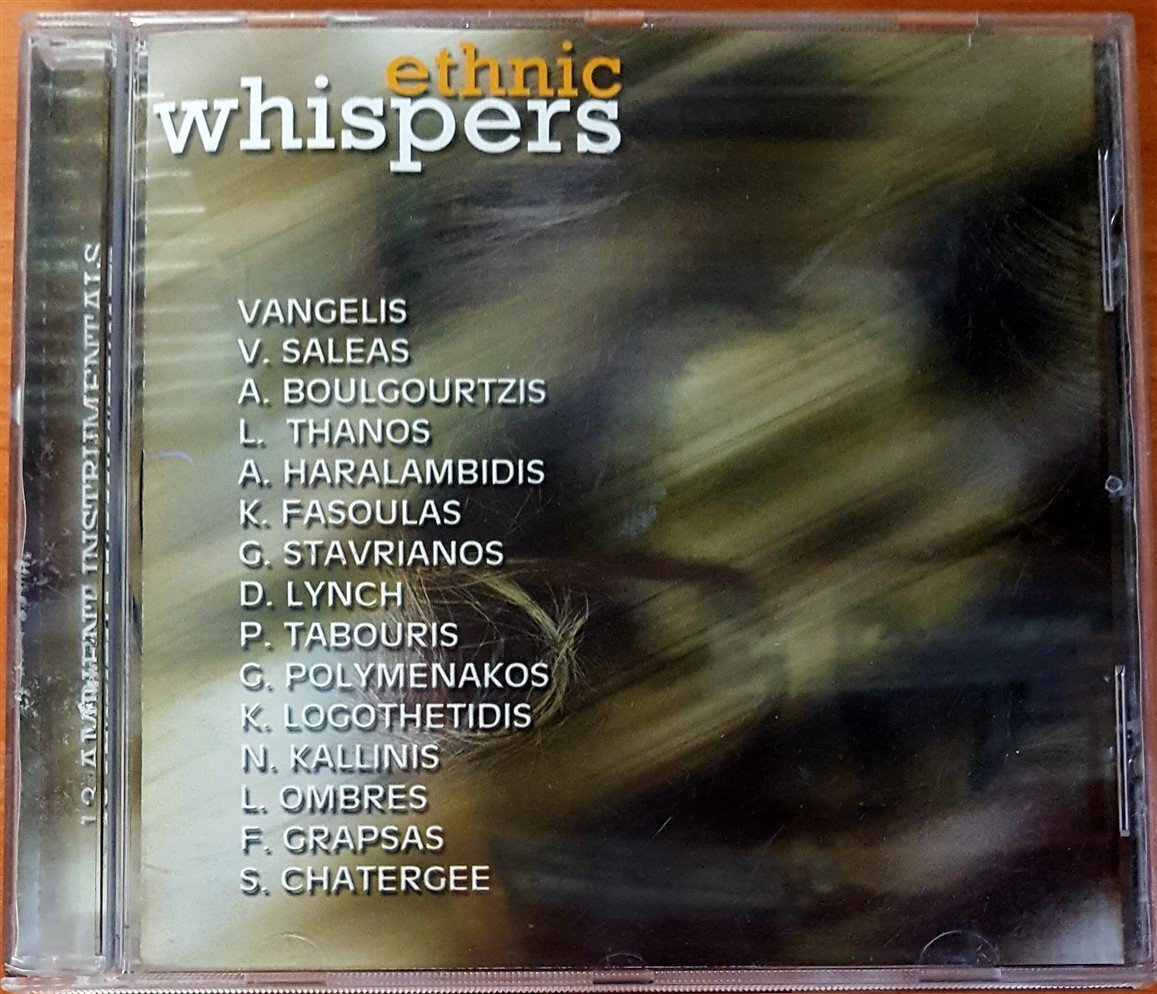 ETHNIC WHISPERS / 13 AMBIENT INSTRUMENTALS CD VANGELIS DAVID LYNCH 2.EL