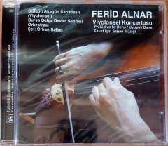 FERİD ALNAR - VİYOLONSEL KONÇERTOSU (2002) TÜRKİYE CUMHURİYET MERKEZ BANKASI PROMO CD SIFIR