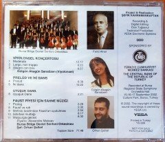 FERİD ALNAR - VİYOLONSEL KONÇERTOSU (2002) TÜRKİYE CUMHURİYET MERKEZ BANKASI PROMO CD SIFIR