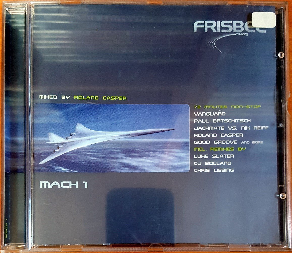MACH 1 MIXED BY ROLAND CASPER / PAUL BRTSCHITSCH, JACKMATE, LUKE SLATER, CJ BOLAND, CHRIS LIEBING (2002) FRISBEE TRACKS CD 2.EL