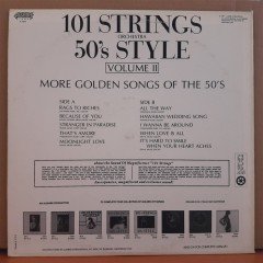101 STRINGS VOLUME 2 IN THE 50'S STYLE - LP 2.EL PLAK