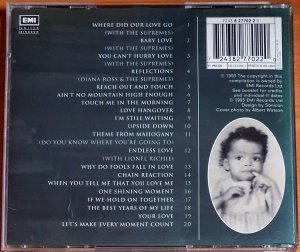 DIANA ROSS - ONE WOMAN / THE ULTIMATE COLLECTION (1993) - CD 2.EL