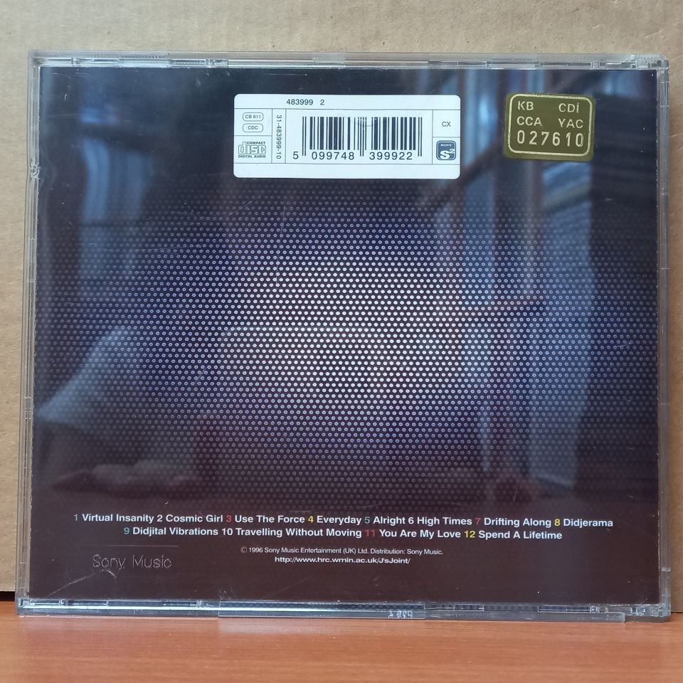 JAMIROQUAI - TRAVELLING WITHOUT MOVING (1996) - CD 2.EL