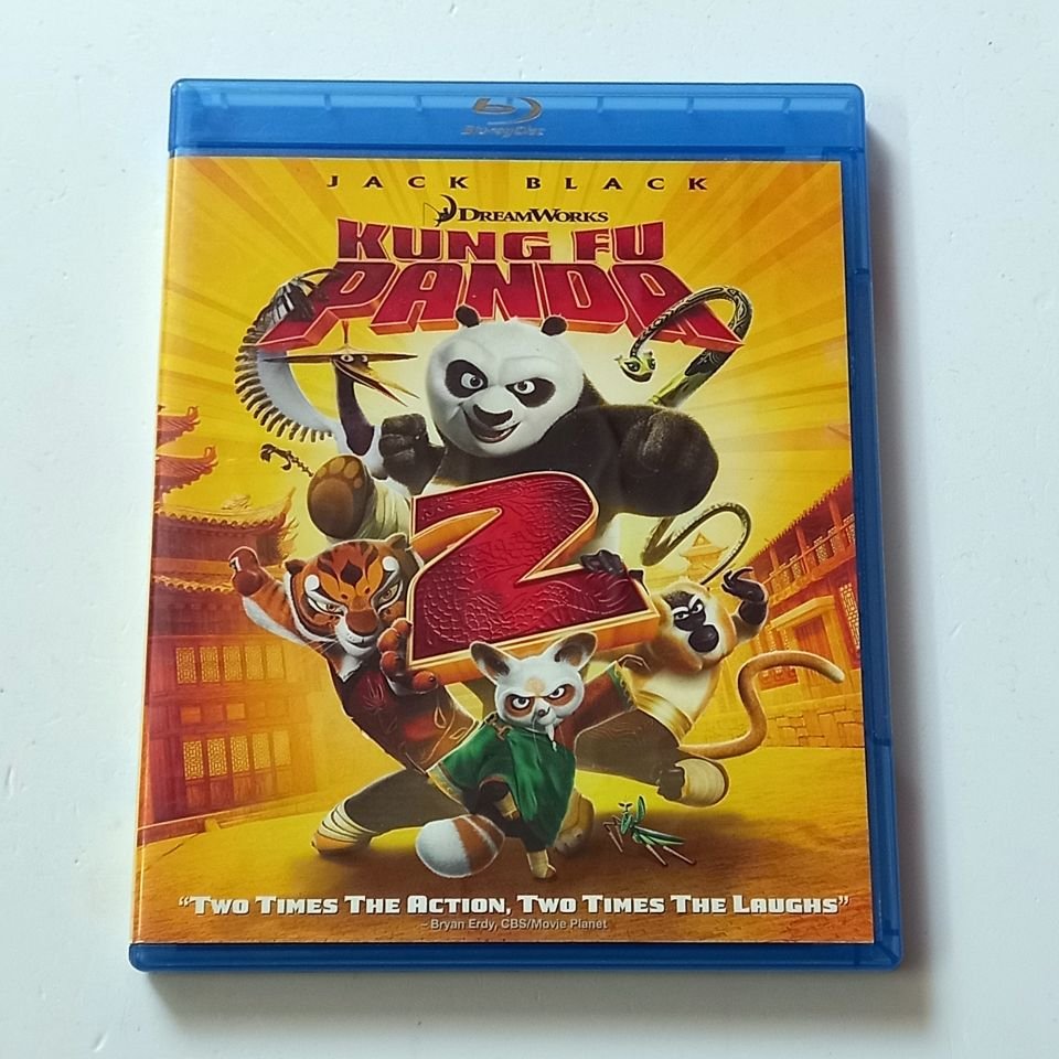 KUNG FU PANDA 2 - DREAMWORKS ANİMASYON - SES.: JACK BLACK, ANGELINA JOLIE, JACKIE CHAN - BLU-RAY 2. EL