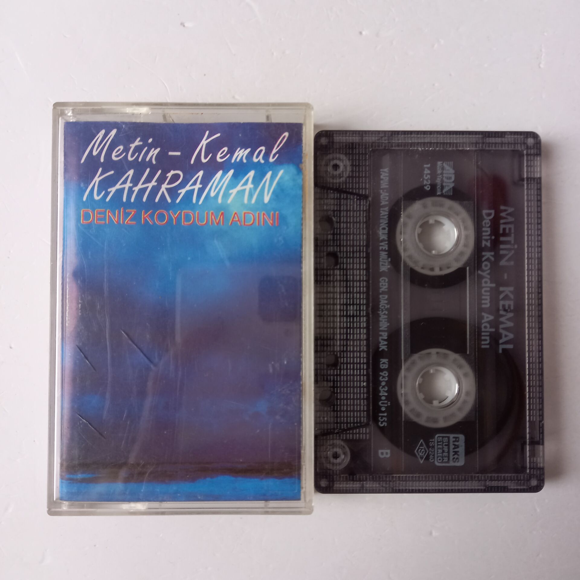 METİN KEMAL KAHRAMAN - DENİZ KOYDUM ADINI (1993) - KASET 2.EL