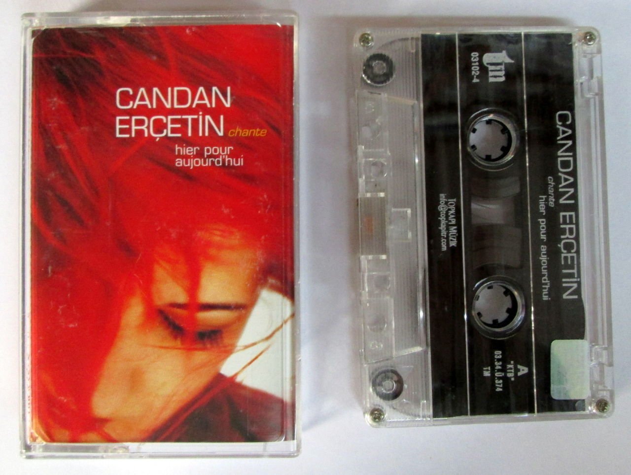 CANDAN ERÇETİN - HIER POUR AUJOURD'HUI KASET 2.