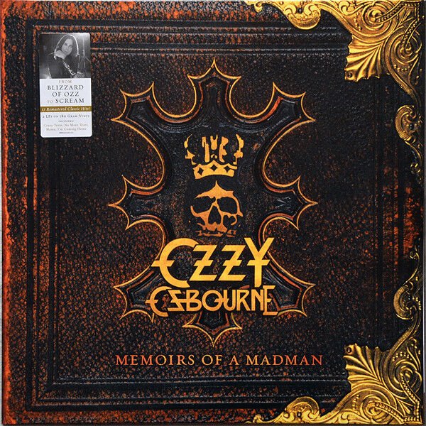 OZZY OSBOURNE – MEMOIRS OF A MADMAN (2014) - 2LP COMPILATION REMASTERED GATEFOLD 180GR SIFIR PLAK