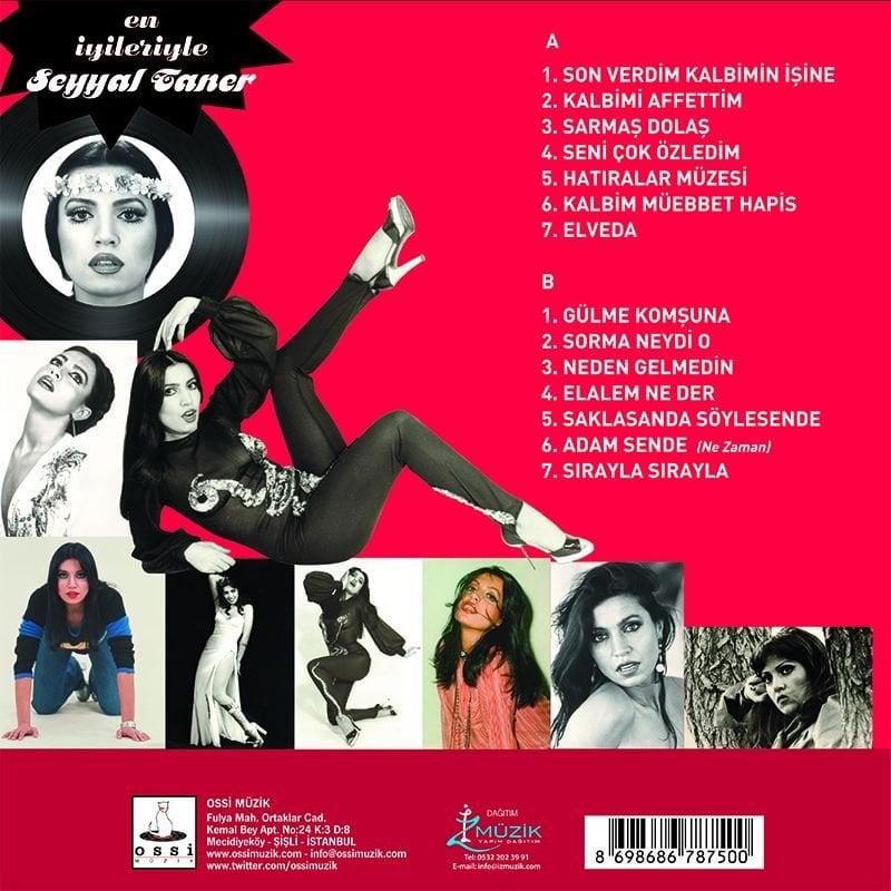 SEYYAL TANER - EN İYİLERİYLE - LP 2024 BASIM SIFIR PLAK