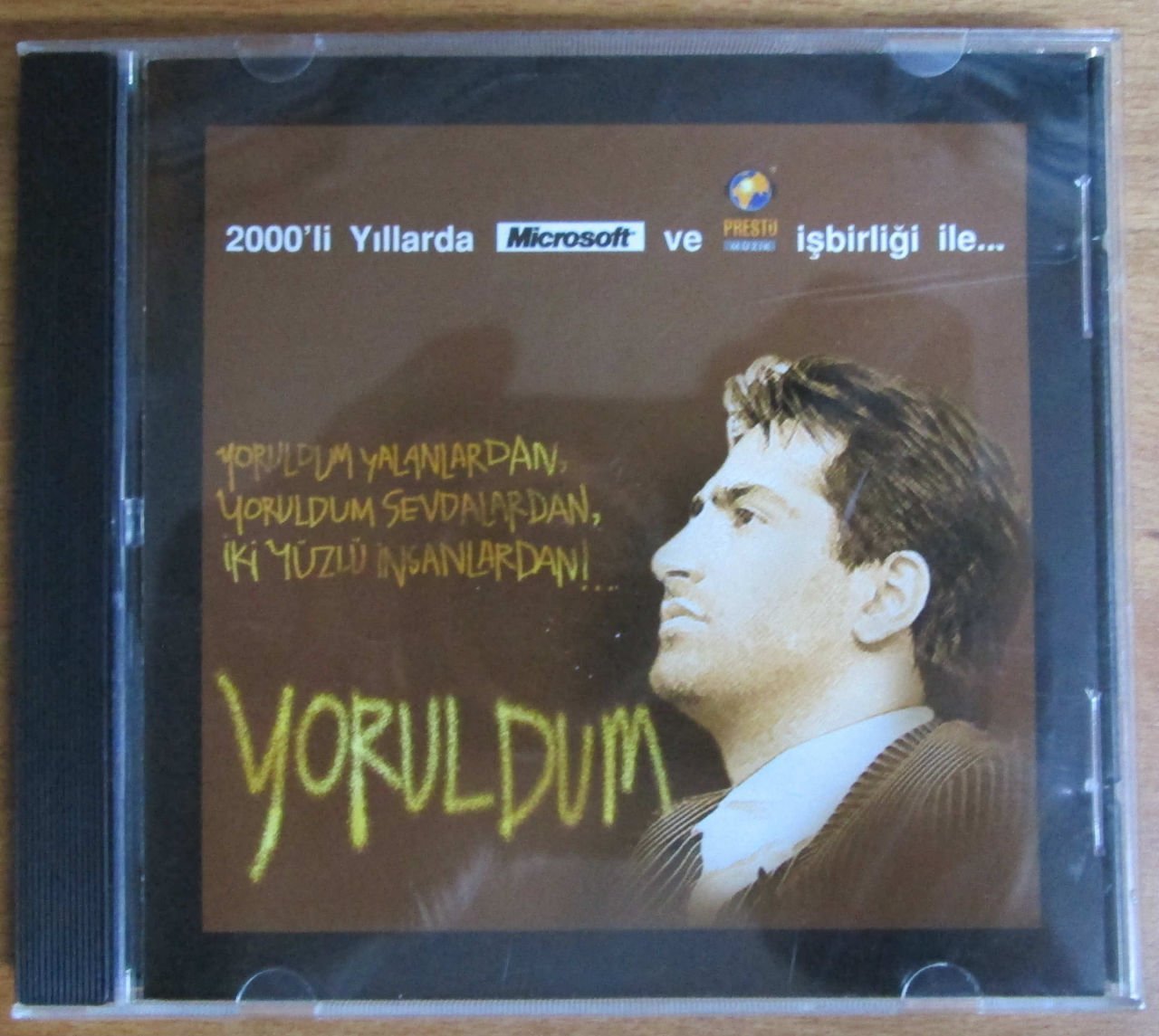 MAHSUN KIRMIZIGÜL - YORULDUM - CD - 2.EL