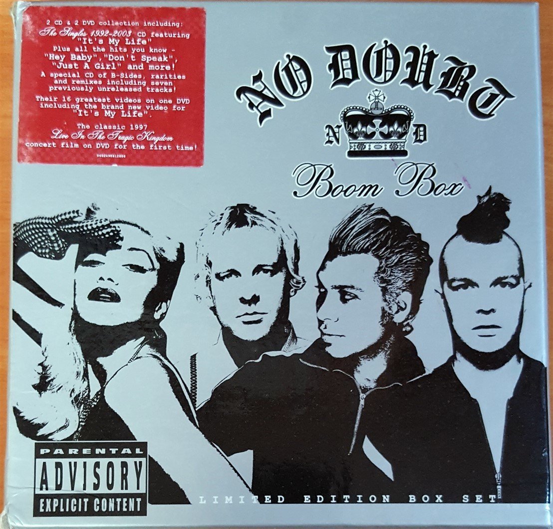NO DOUBT - BOOM BOX (2003) LIMITED EDITION BOX SET 2DVD+2CD 2.EL