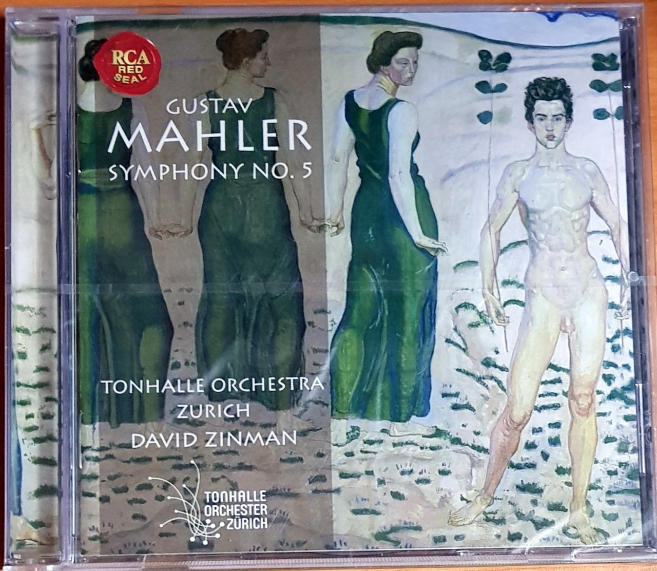 GUSTAV MAHLER: SYMPHONY NO. 5 / TONYHALLE ORCHESTRA ZURICH, DAVID ZINMAN (2013) RCA RED SEAL CD SIFIR