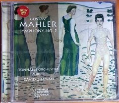 GUSTAV MAHLER: SYMPHONY NO. 5 / TONYHALLE ORCHESTRA ZURICH, DAVID ZINMAN (2013) RCA RED SEAL CD SIFIR