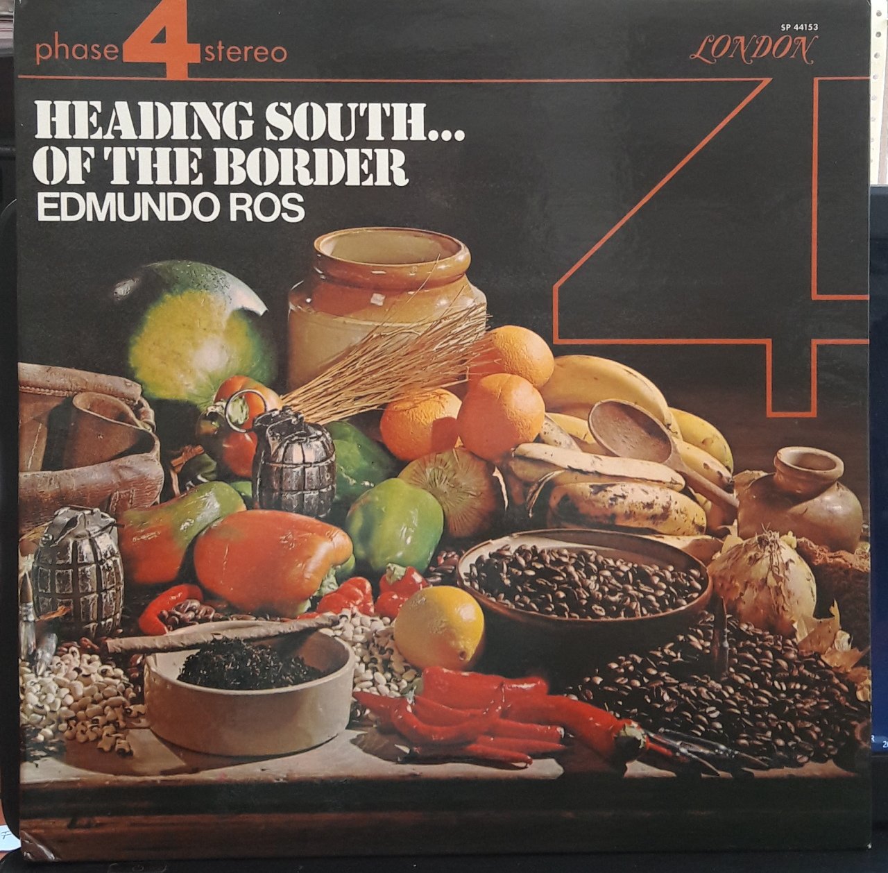 HEADING SOUTH... OF THE BORDER - EDMUNDO ROS - PLAK 2.EL LONDON PHASE 4 STEREO