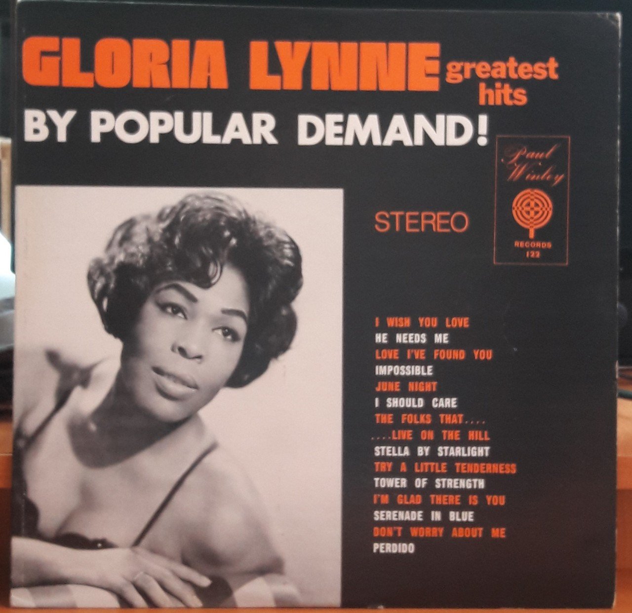 GLORIA LYNNE - GREATEST HITS BY POPULAR DEMAND - PLAK 2.EL