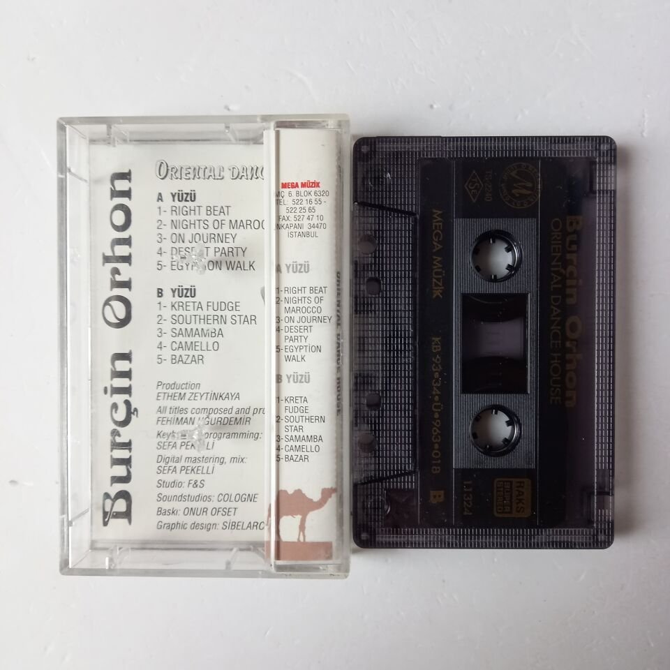 BURÇİN ORHON - ORIENTAL DANCE HOUSE (1993) - KASET 2.EL