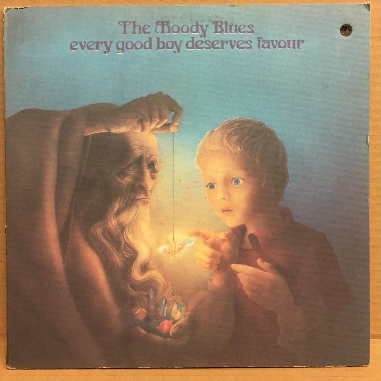 MOODY BLUES - EVERY GOOD BOY DESERVES FAVOUR 1971 2.EL PLAK