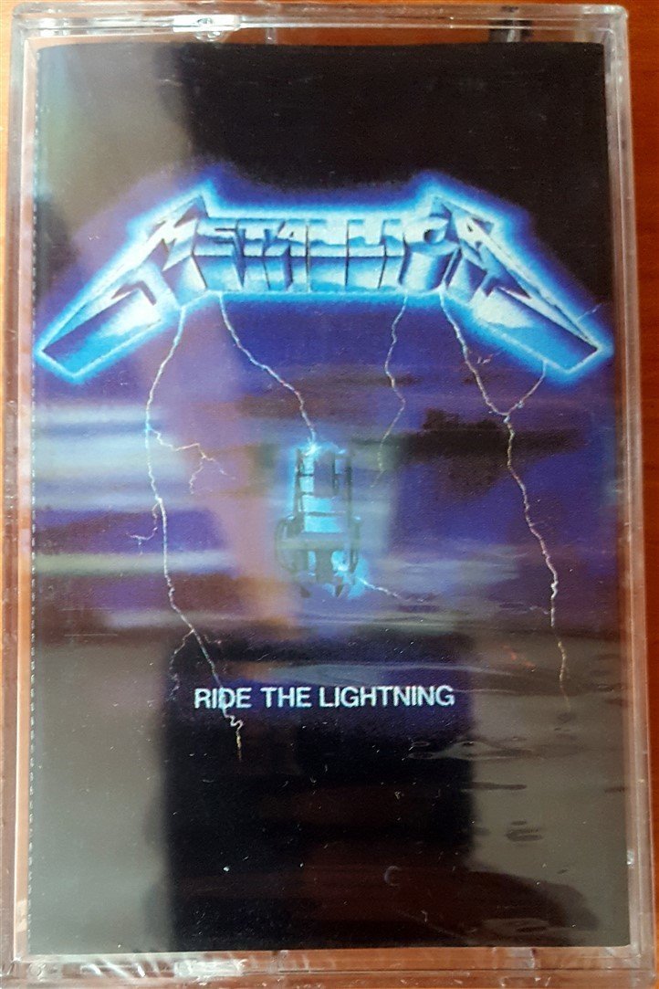 METALLICA - RIDE THE LIGHTNING (1995) UNIVERSAL CASSETTE MADE IN TURKEY ''NEW''