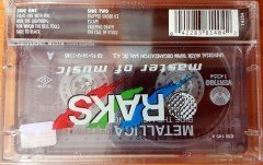 METALLICA - RIDE THE LIGHTNING (1995) UNIVERSAL CASSETTE MADE IN TURKEY ''NEW''