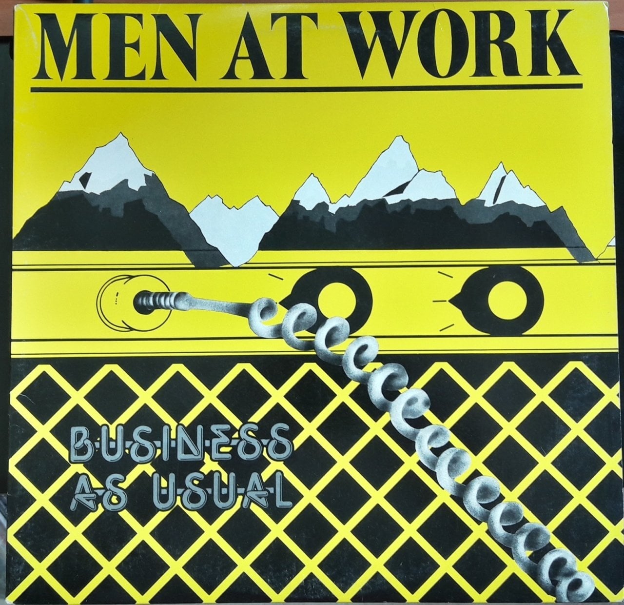 MEN AT WORK - BUSINESS AS USUAL (1981) - 2.EL PLAK