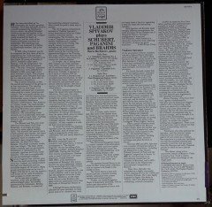 VLADIMIR SPIVAKOV SCHUBERT: SONATINE, PAGANINI: CANTABILE, BRAHMS: HUNGARIAN DANCES - LP 2.EL