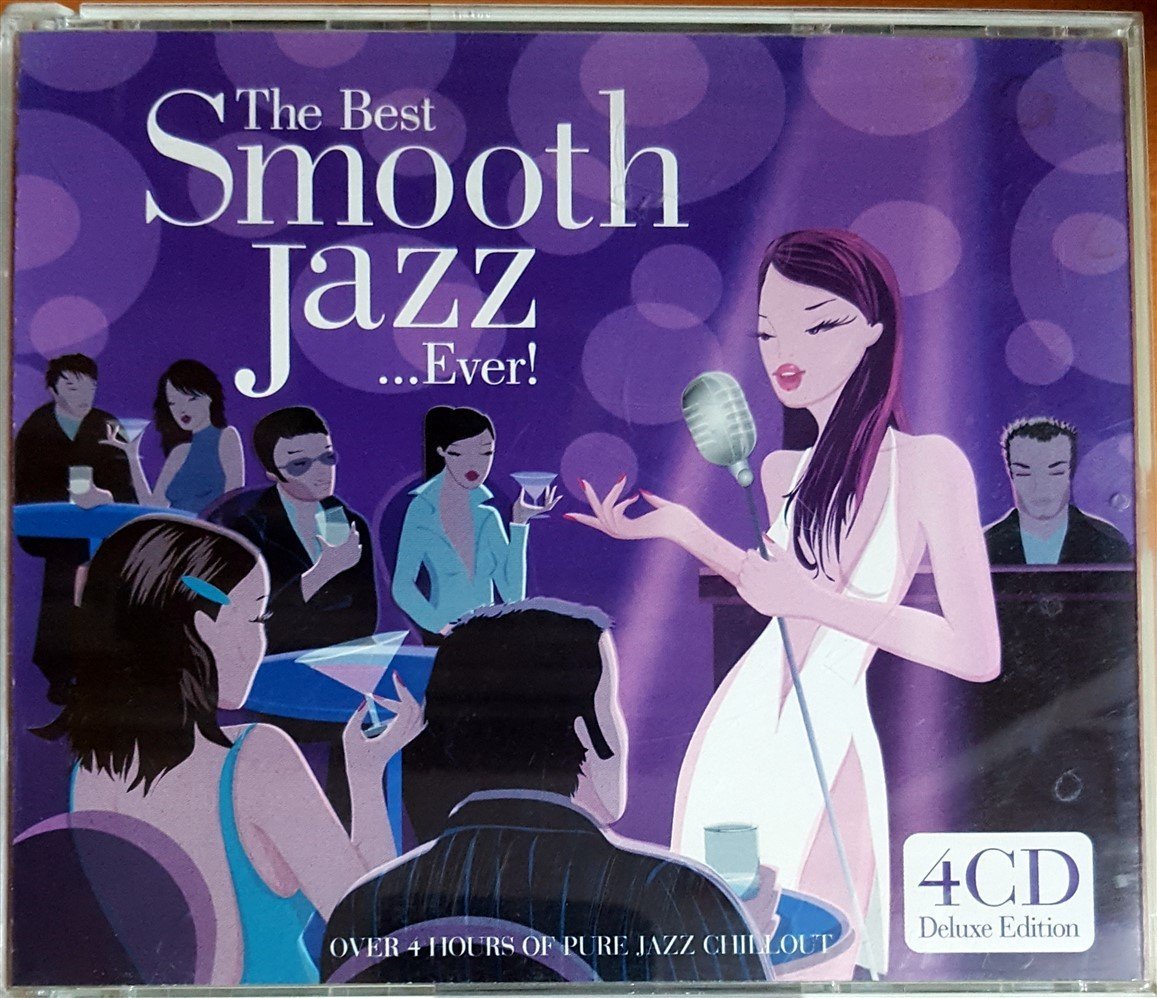 THE BEST SMOOTH JAZZ EVER / BUDDY RICH, US3, LOU RAWLS, RONNIE LAWS, NATALIE COLE, PEGGY LEE, ELLA FITZGERALD, DORIS (2004) 4CD 2.EL