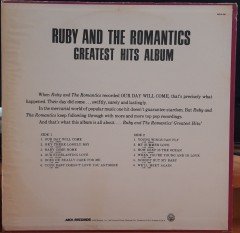 RUBY AND THE ROMANTICS - GREATEST HITS ALBUM - PLAK 2.EL