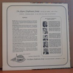LONGINES SYMPHONETTE MASTERPIECES OF MUSIC - LP 2.EL PLAK