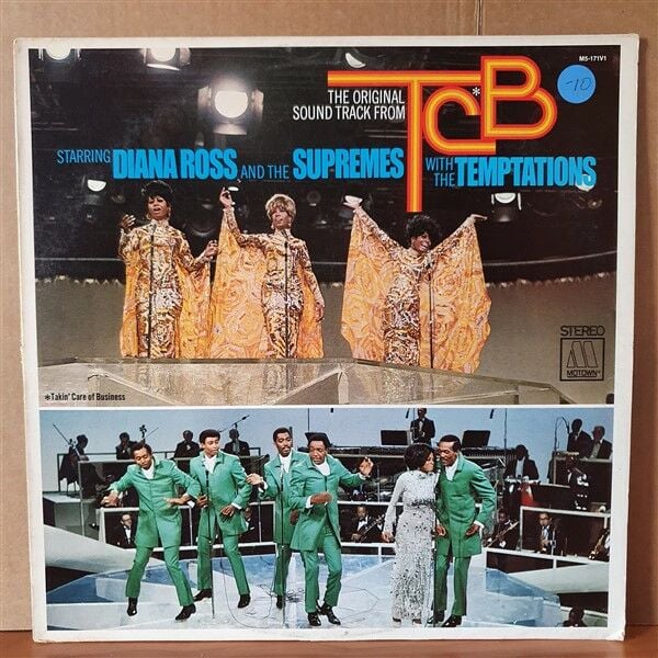 THE ORIGINAL SOUNDTRACK FROM TCB / DIANA ROSS AND THE SUPREMES, THE TEMPTATIONS (1981) - LP 2.EL PLAK
