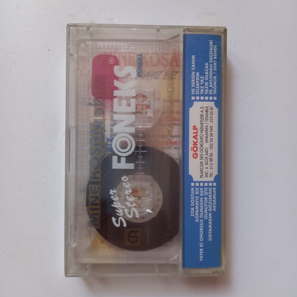 MİNE KOŞAN - KOPAMAYIZ BİZ (1993) - KASET SIFIR