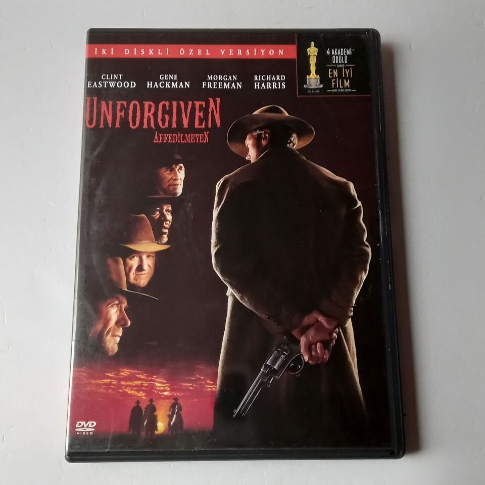 UNFORGIVEN / AFFEDİLMEYEN - CLINT EASTWOOD, GENE HACKMAN, MORGAN FREEMAN - 2DVD 2.EL