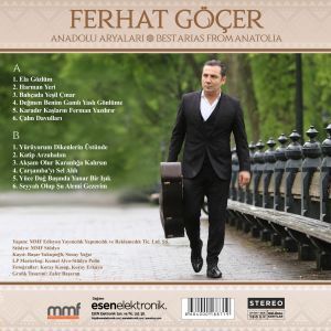 FERHAT GÖÇER - ANADOLU ARYALARI (2020) - LP 2023 SIFIR PLAK