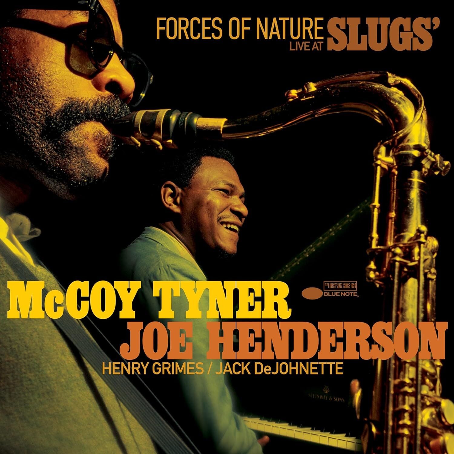 McCOY TYNER & JOE HENDERSON & HENRY GRIMES , JACK DeJOHNETTE - FORCES OF NATURE / LIVE AT SLUGS 1966 RECORDINGS (2024) - 2xLP 180GR SIFIR PLAK