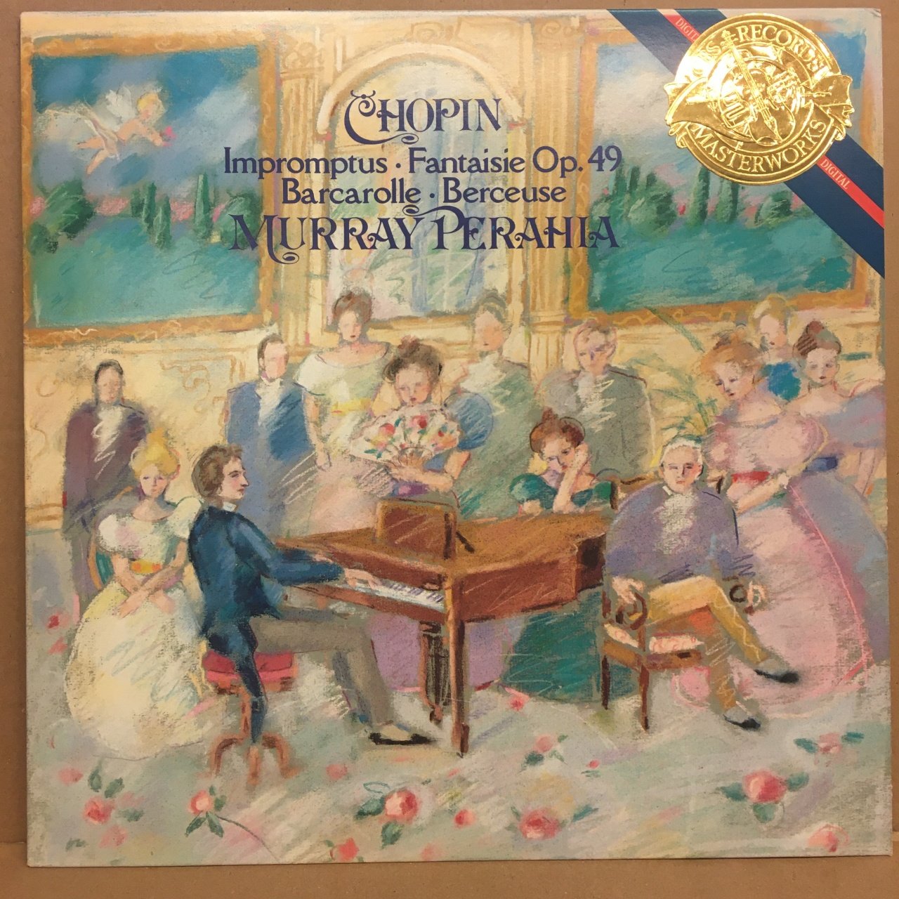 CHOPIN IMPROMPTUS FANTAISIE OP.49 BARCAROLLE BERCEUSE MURRAY PERAHIA 1985 2.EL PLAK